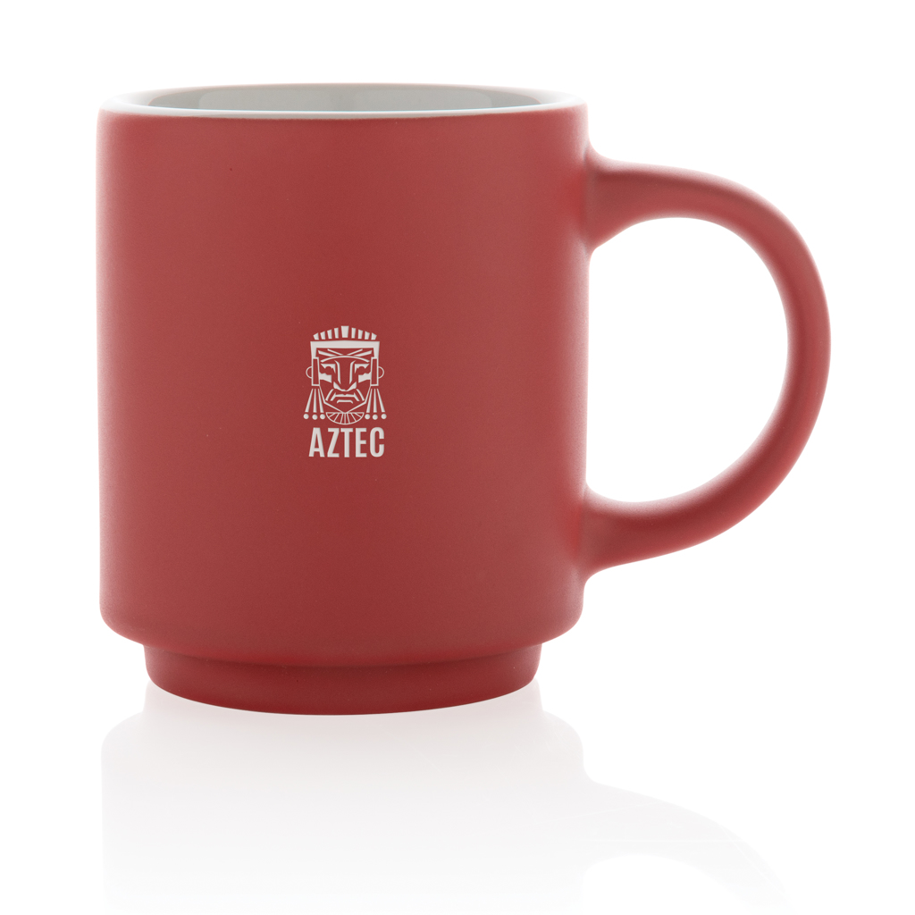 Taza apilable de cerámica 180ml