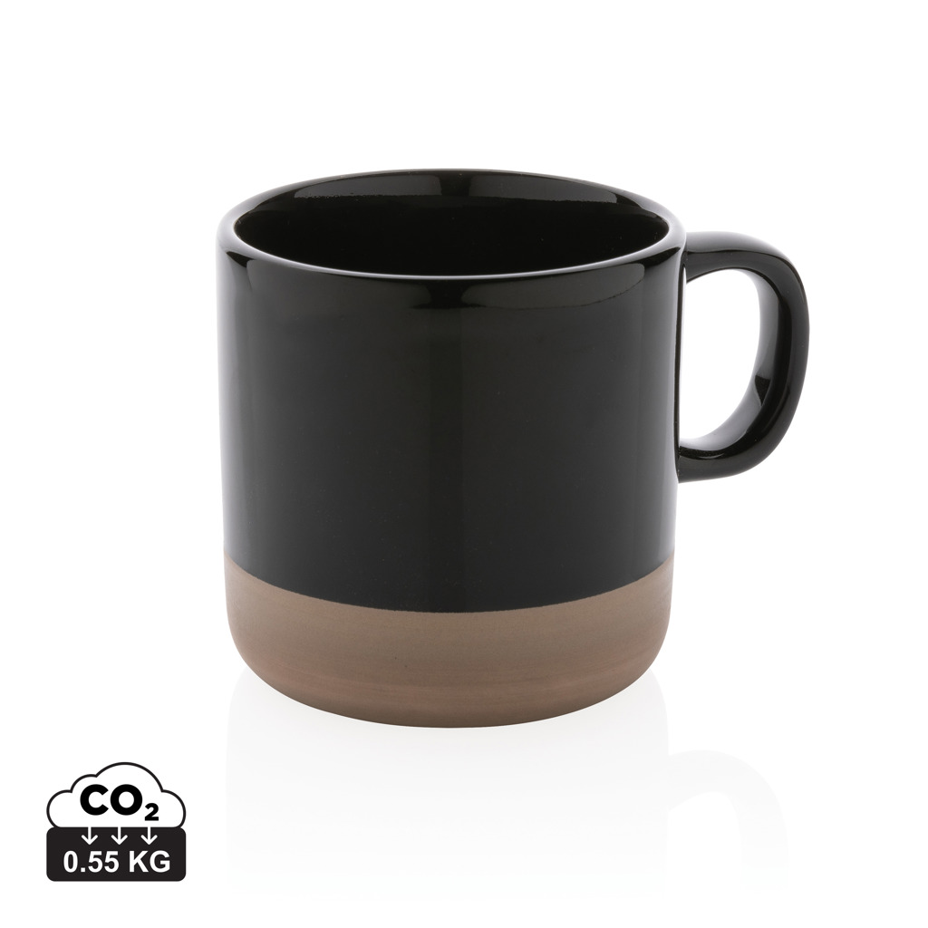 Taza de cerámica esmaltada 360 ml