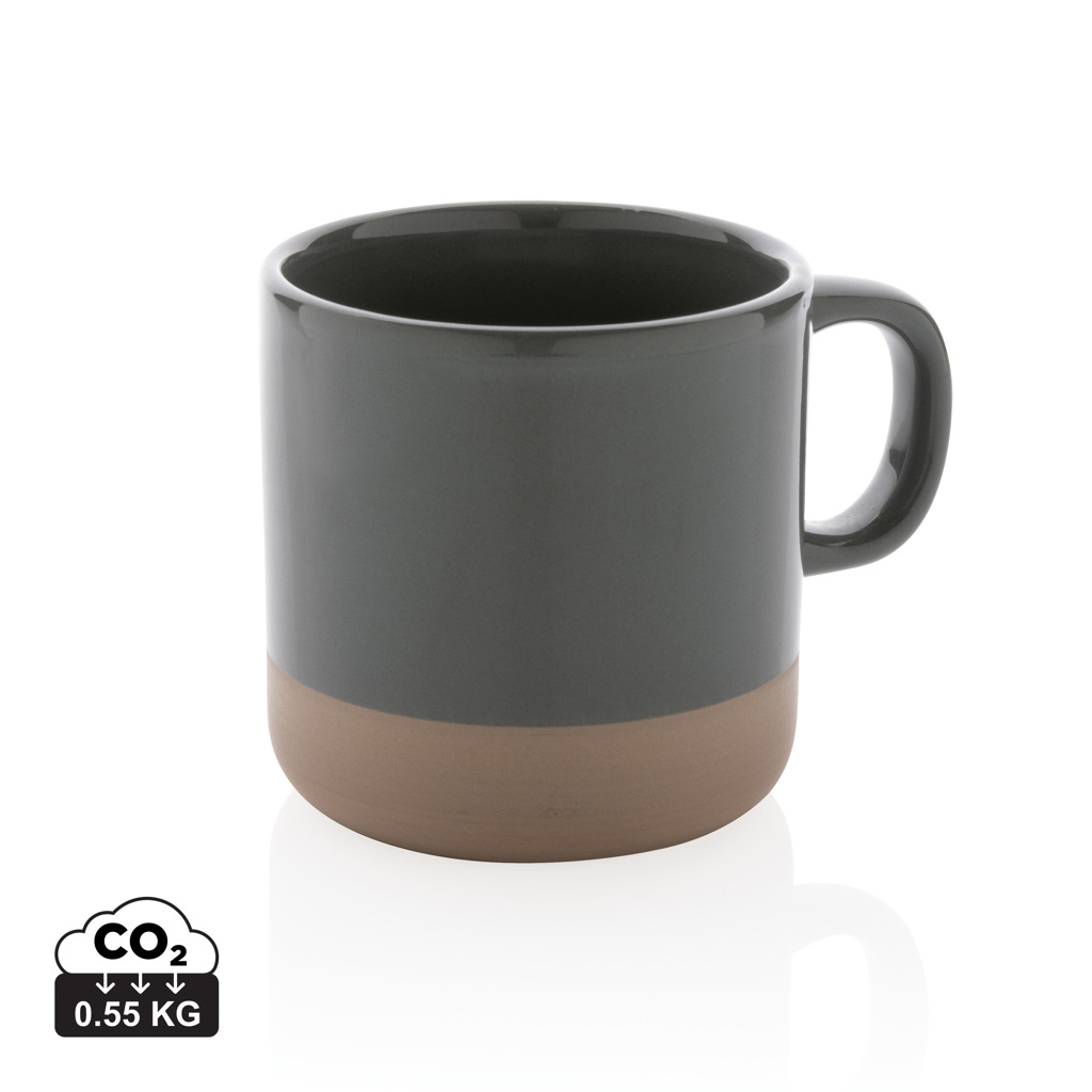 Taza de cerámica esmaltada 360 ml