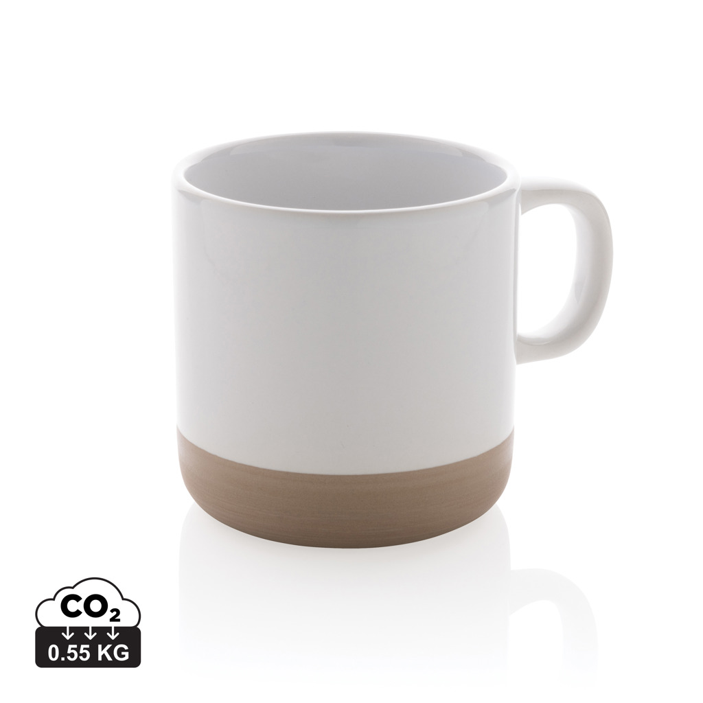 Taza de cerámica esmaltada 360 ml