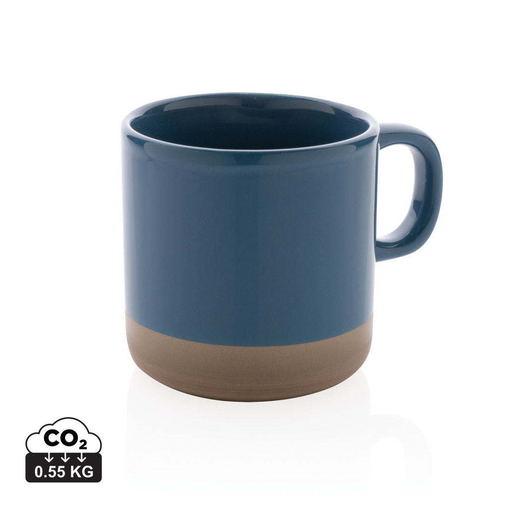 Taza de cerámica esmaltada 360 ml
