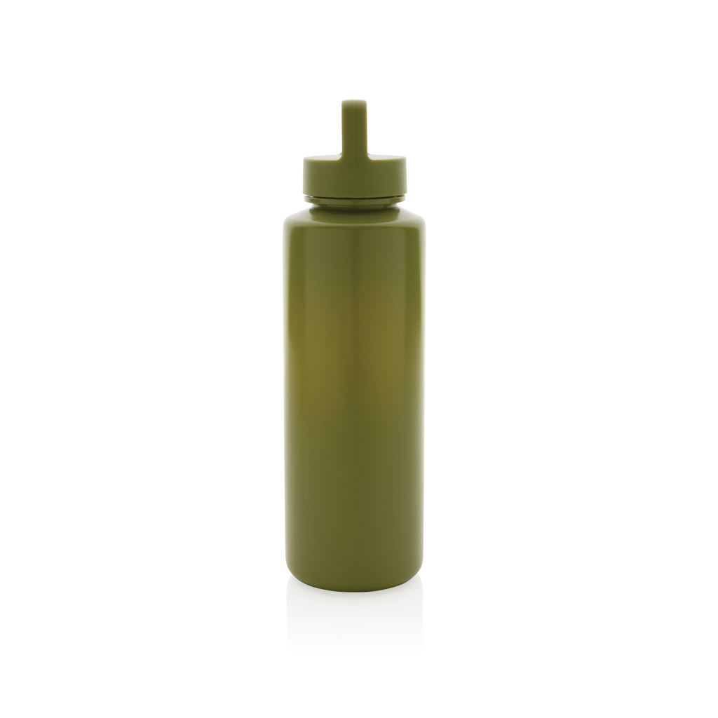 Picture of RCS certified recycled PP water bottle with handle
