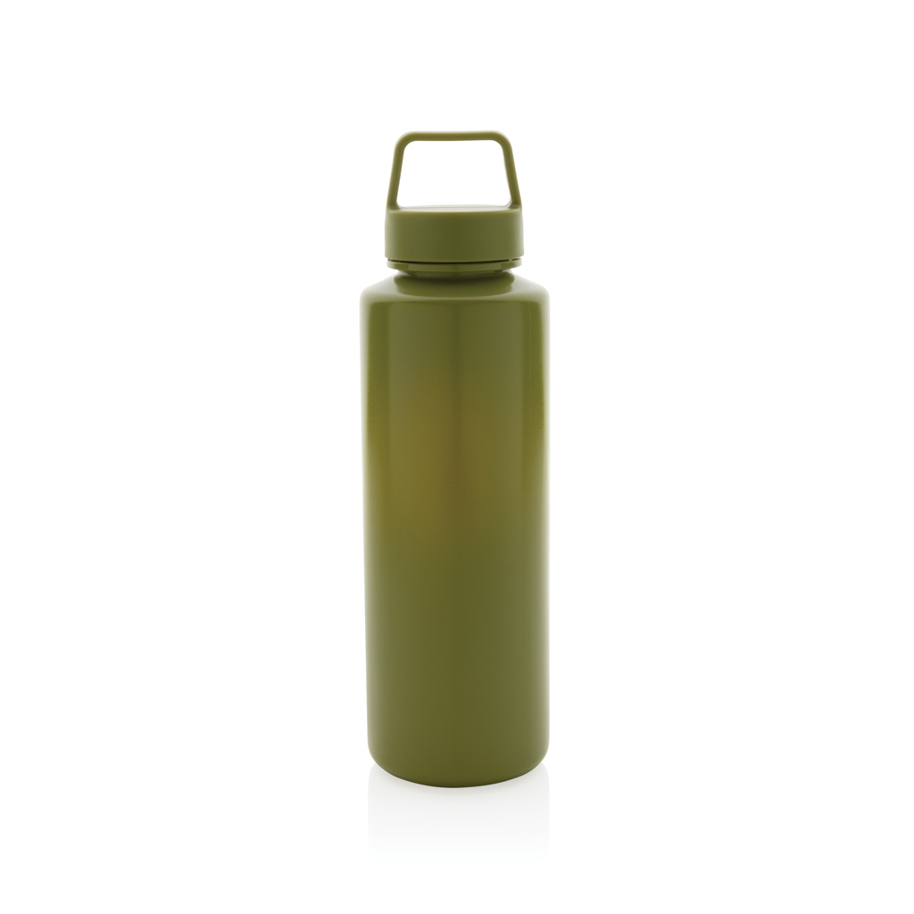 Picture of RCS certified recycled PP water bottle with handle