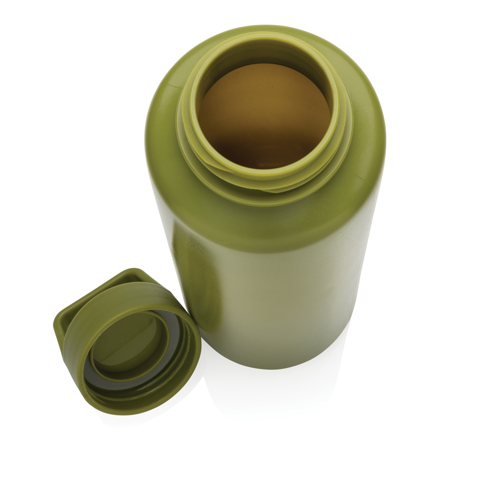 Picture of RCS certified recycled PP water bottle with handle