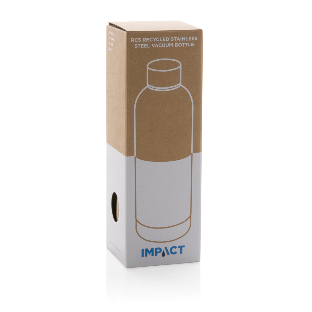Botella al vacío Impact de acero inoxidable reciclado RCS