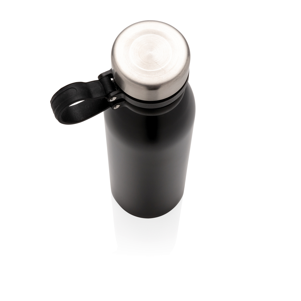 Picture of Copper vacuum insulated bottle with carry loop