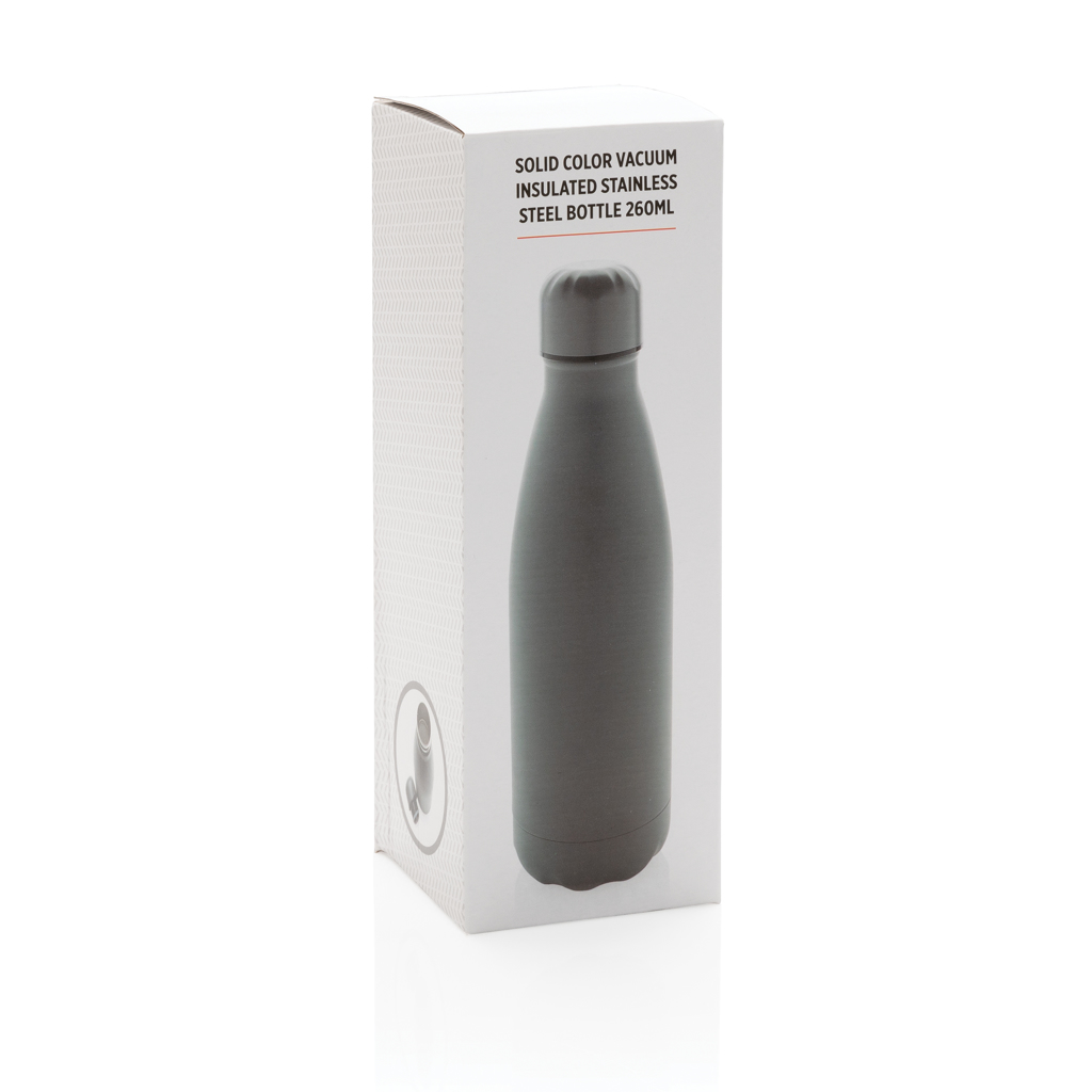 Picture of Solid colour vacuum stainless steel bottle 260ml
