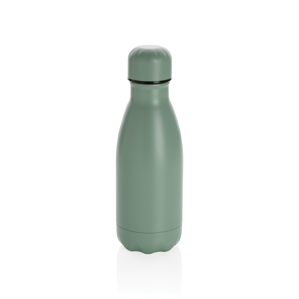 Solid colour vacuum stainless steel bottle 260ml