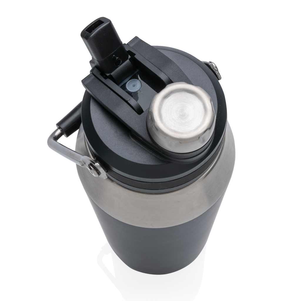 Picture of Vacuum stainless steel dual function lid bottle 1L