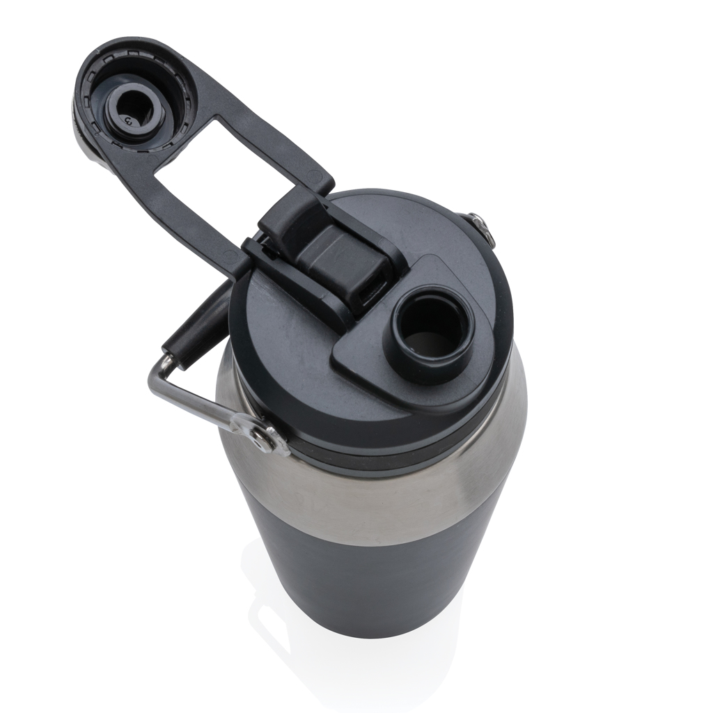 Picture of Vacuum stainless steel dual function lid bottle 1L