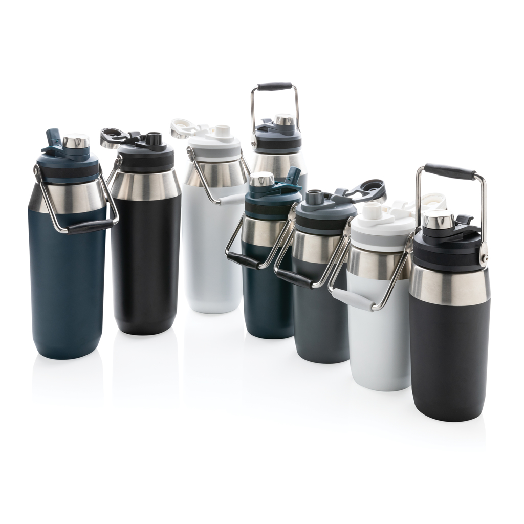 Picture of Vacuum stainless steel dual function lid bottle 1L