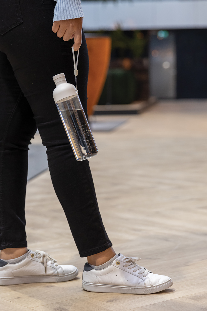 Botella de agua antigoteo PET reciclado Impact RCS 600 ml