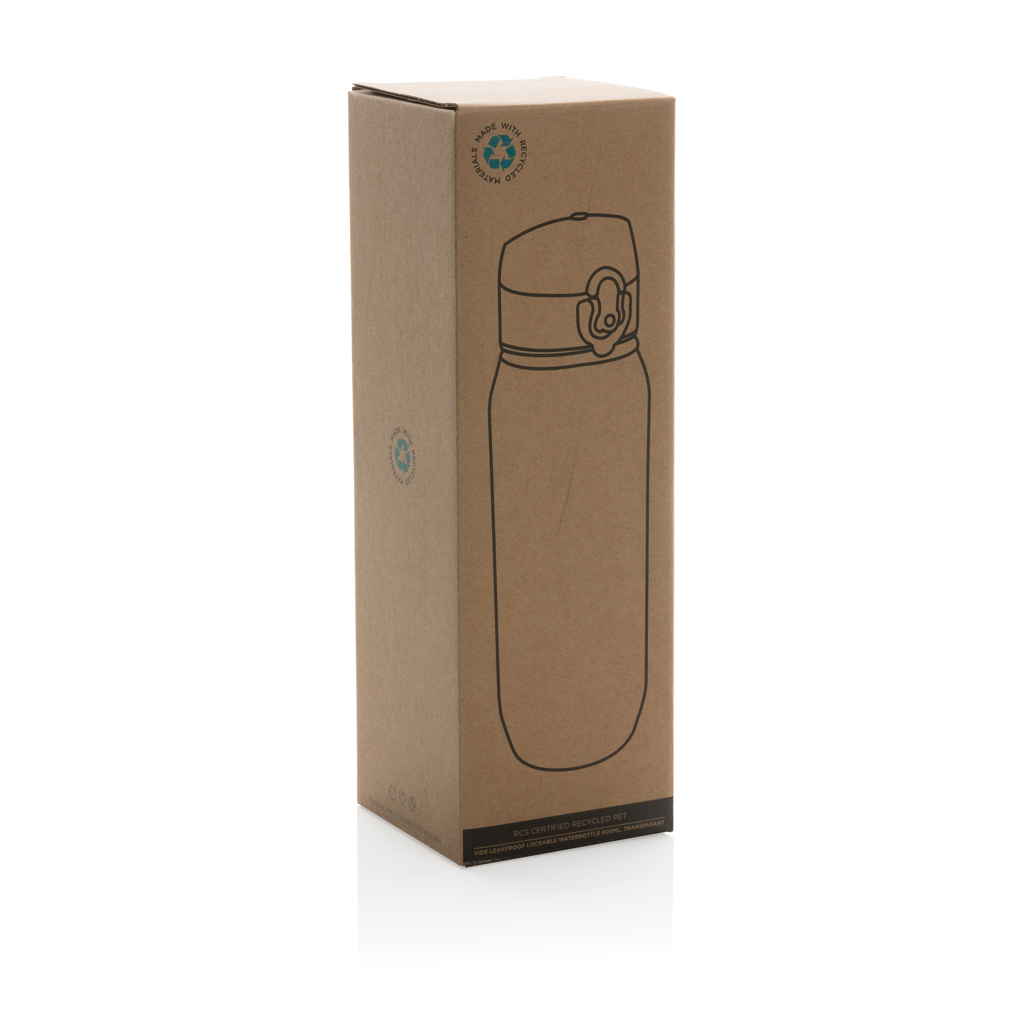 Picture of Yide RCS Recycled PET leakproof lockable waterbottle 800ml