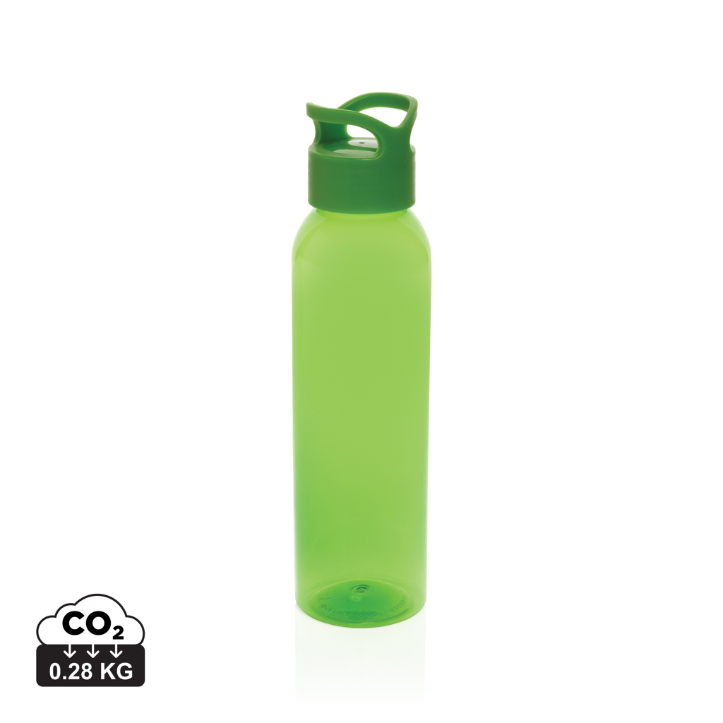 Oasis RCS genanvendt PET vandflaske 650 ml, grøn