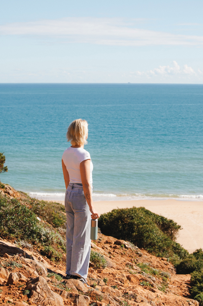 Botella de agua Fluid acero reciclado certificado RCS 600 ml