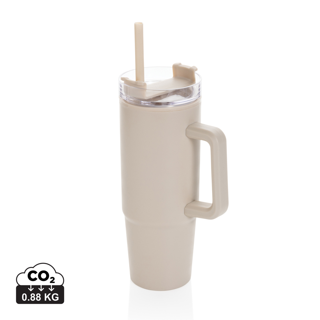 Tana RCS i genanvendt plast krus med hank 900ML, beige