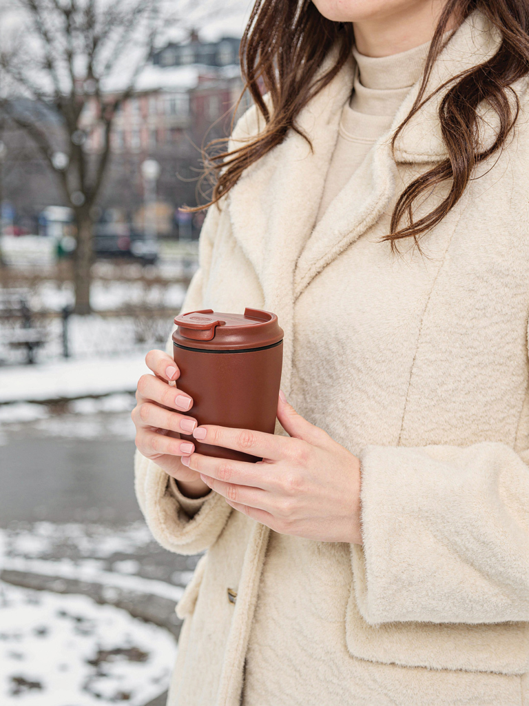 Tasse à café 220ml dans une boite cylindrique Pico Barista