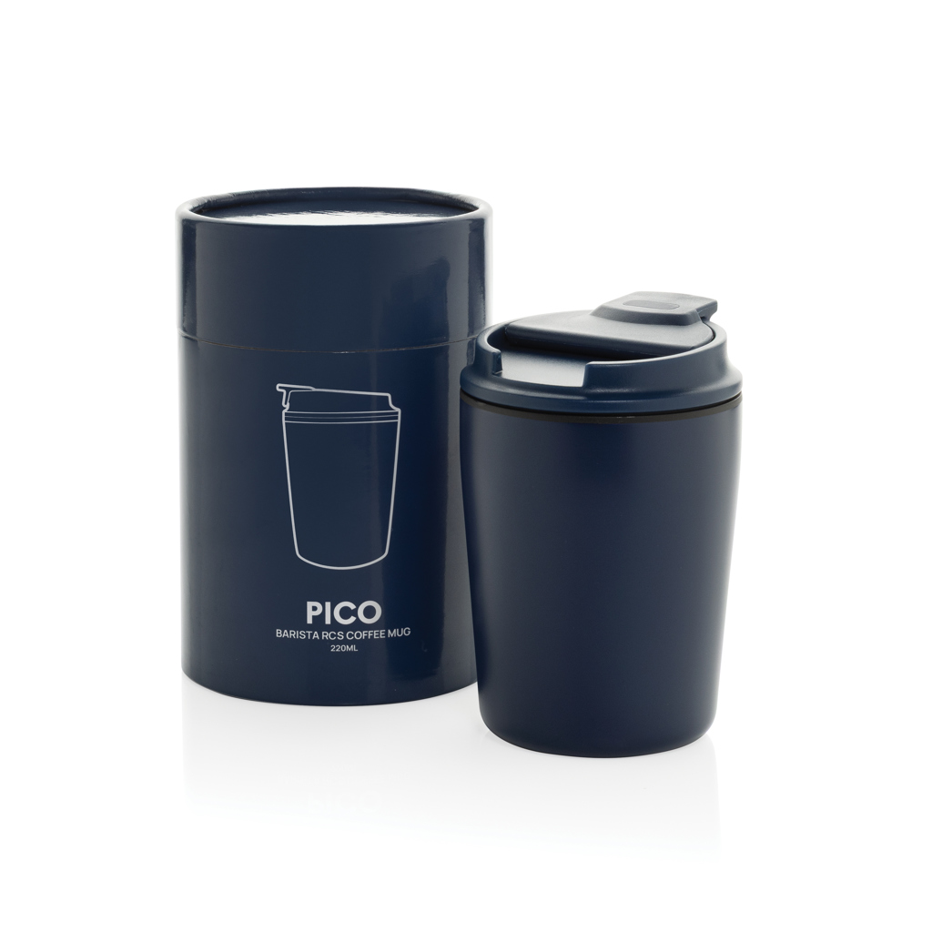 Tasse à café 220ml dans une boite cylindrique Pico Barista