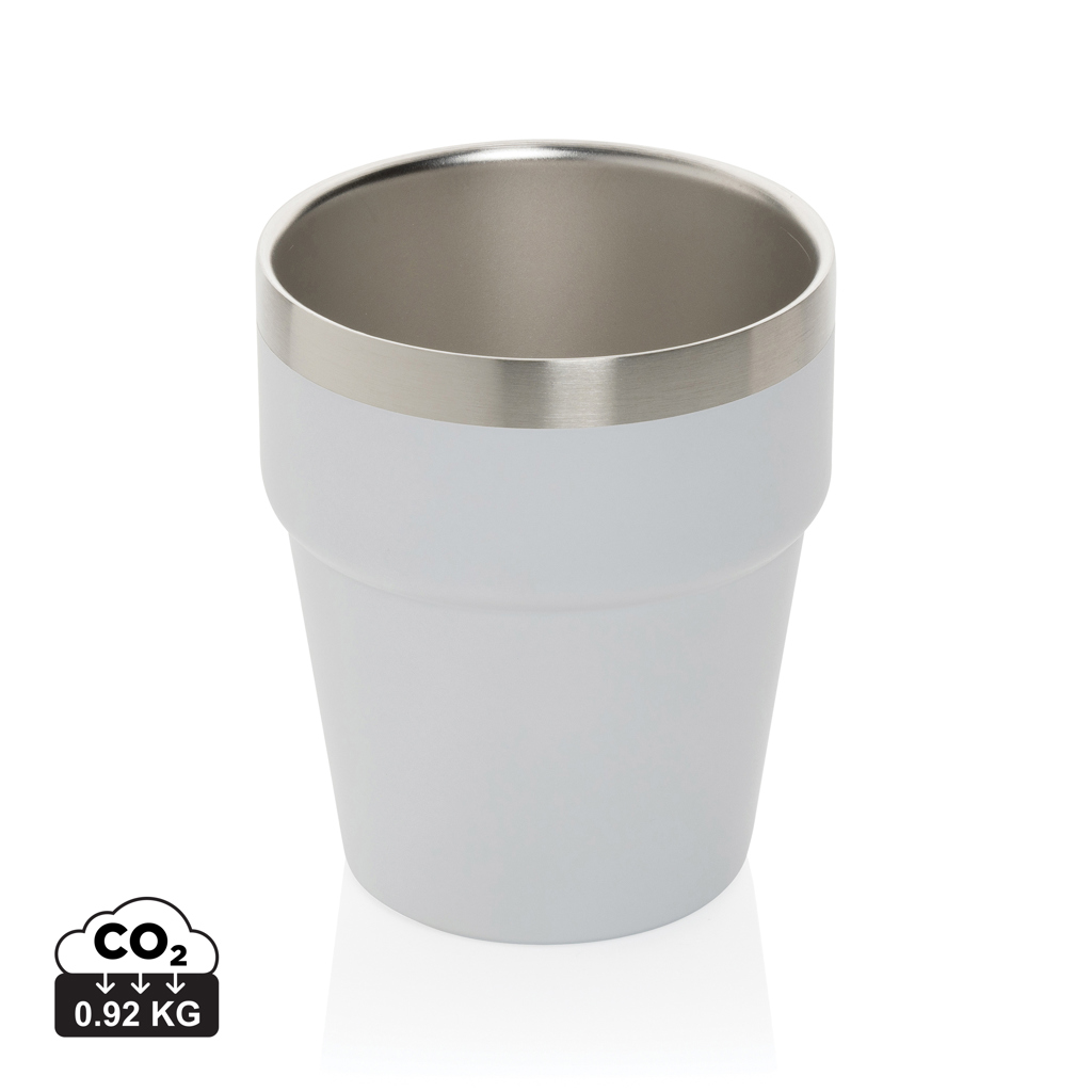Taza de café Clark RCS doble pared 300 ml
