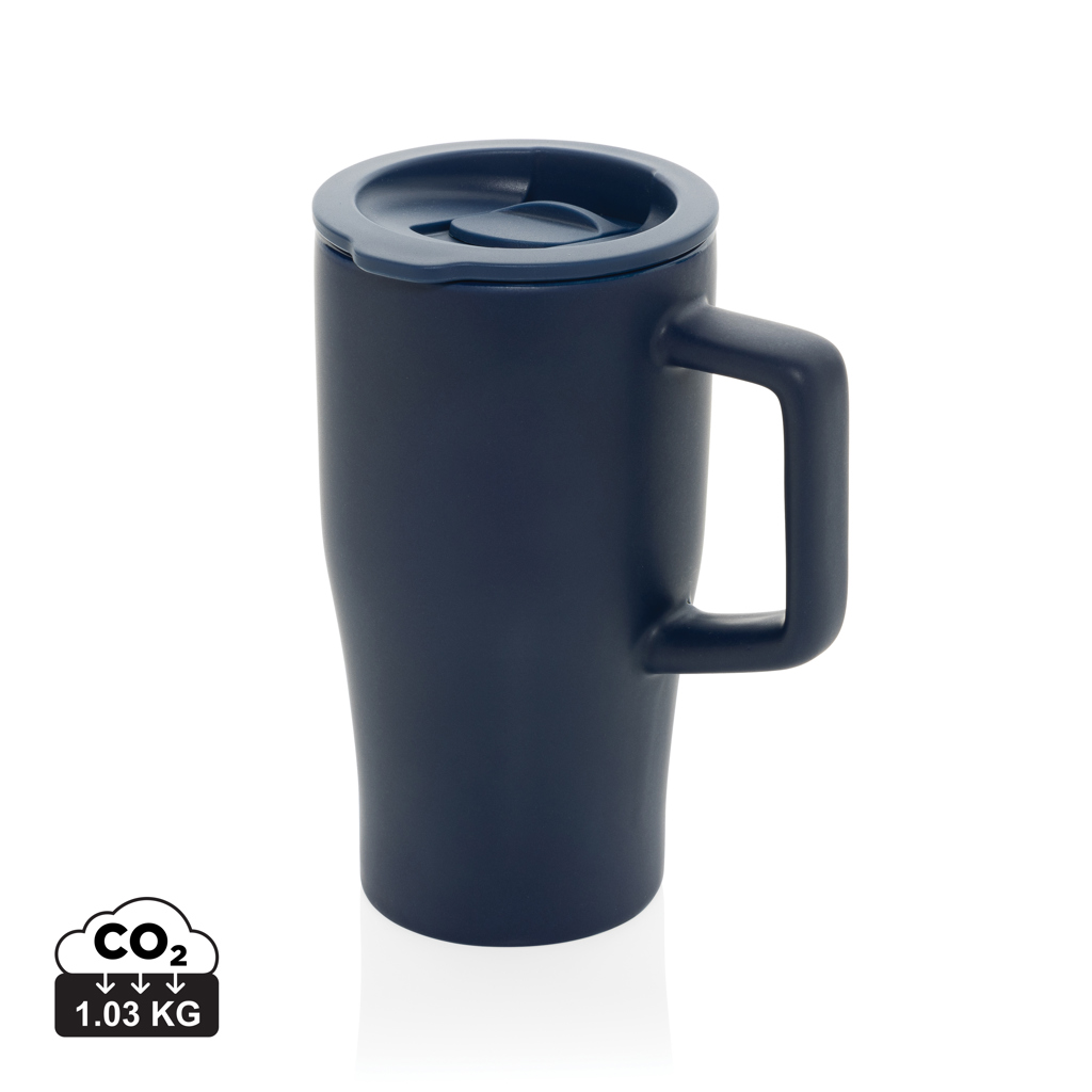 azul marino Taza cerámica de lujo 490 ml
