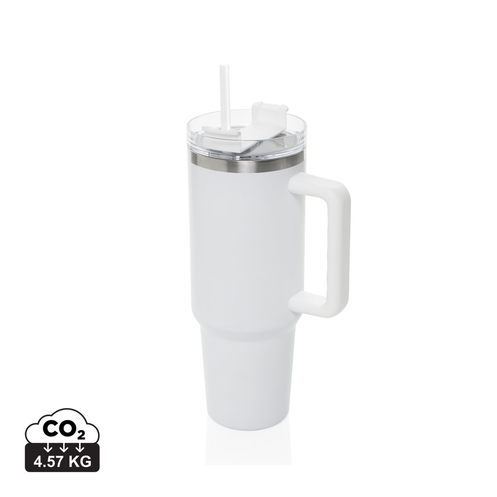 blanco Vaso de acero reciclado RCS Peakflow 1200 ml