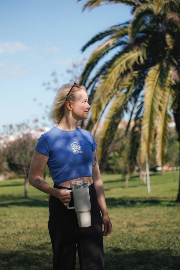 Vaso de acero reciclado RCS Peakflow 1200 ml