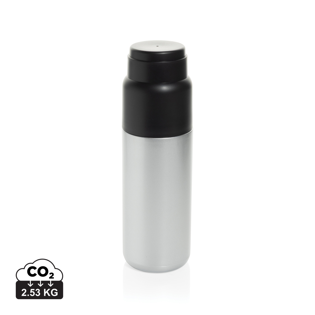 THERMOCUP kompaktiškas termosas, 500ml — Sidabrinė