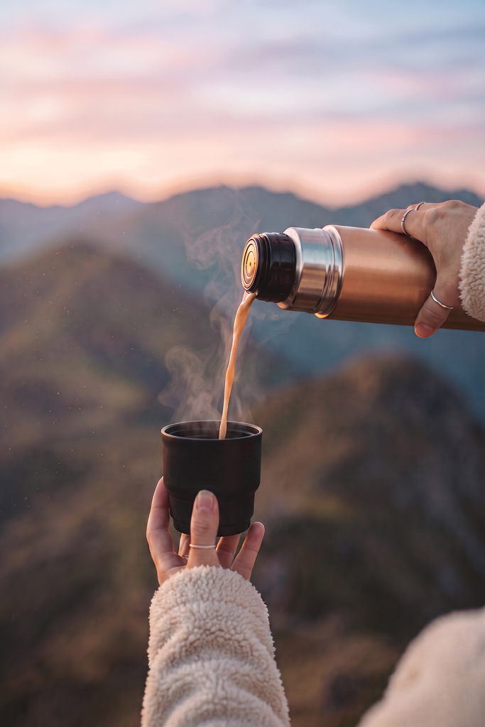 Thermocup RCS recycled vacuum flask with cup 500ml