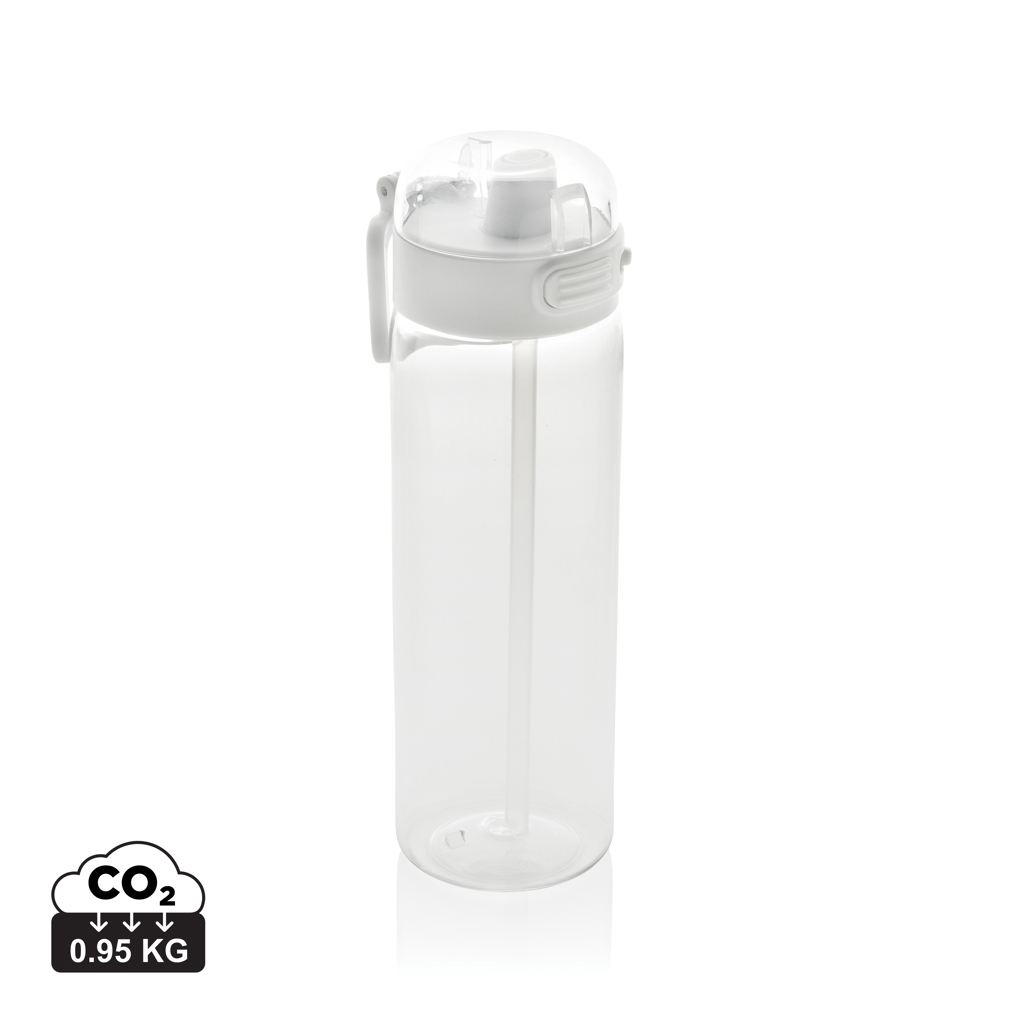 blanco Botella deportiva antigoteo SipnLock RCS RPET 800 ml
