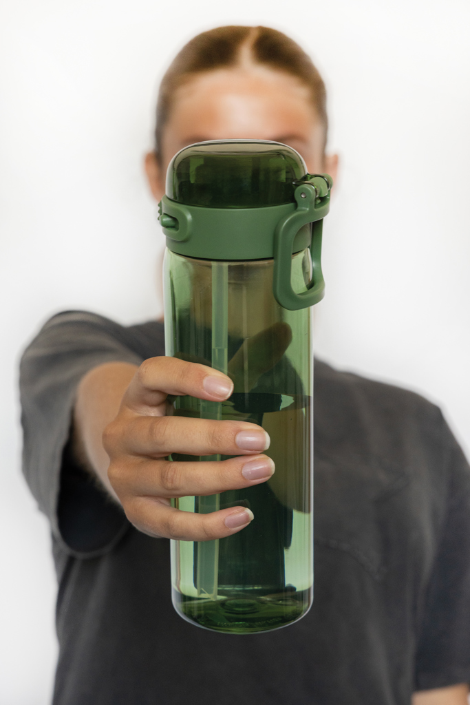 Botella deportiva antigoteo SipnLock RCS RPET 800 ml