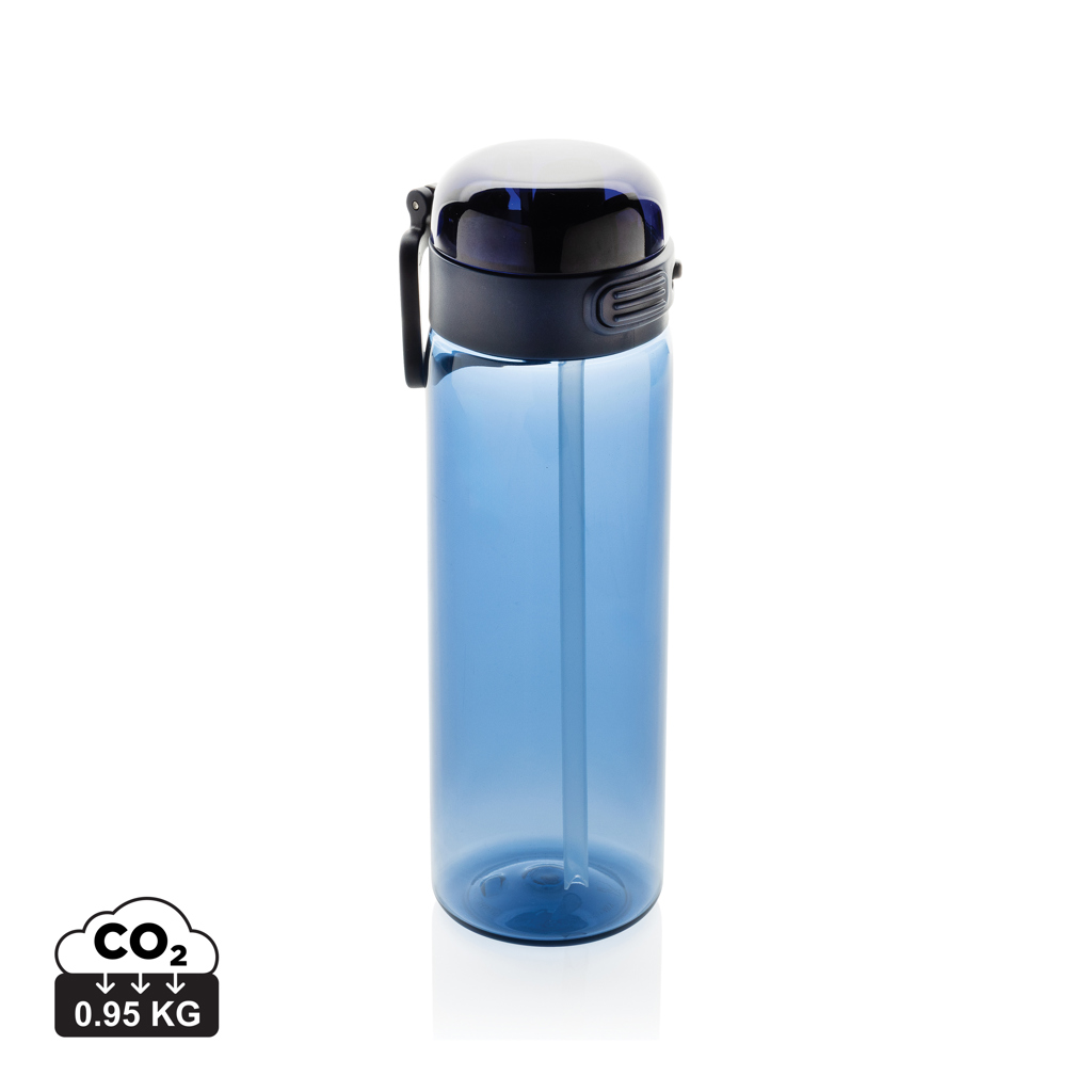 azul marino Botella deportiva antigoteo SipnLock RCS RPET 800 ml