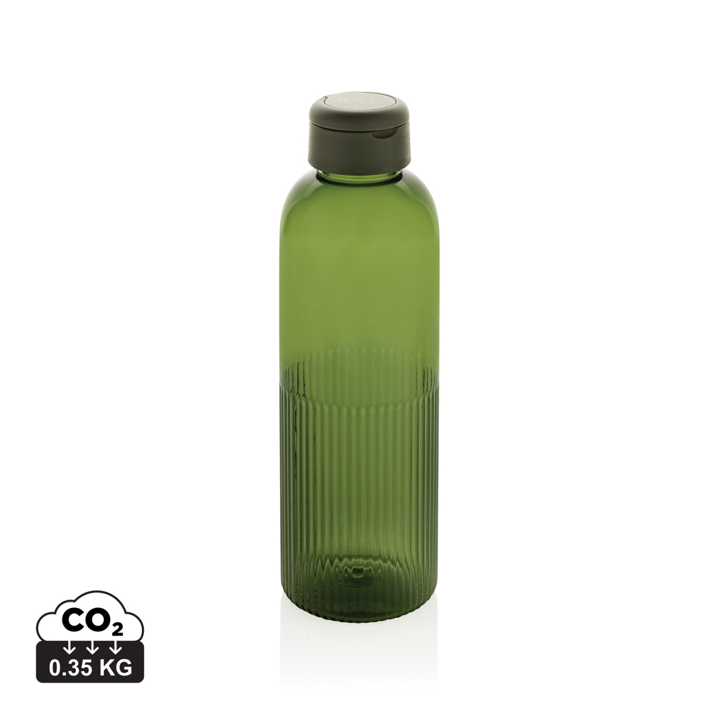 verde Botella de agua antigoteo Ripple RCS RPET con asa 75 ml