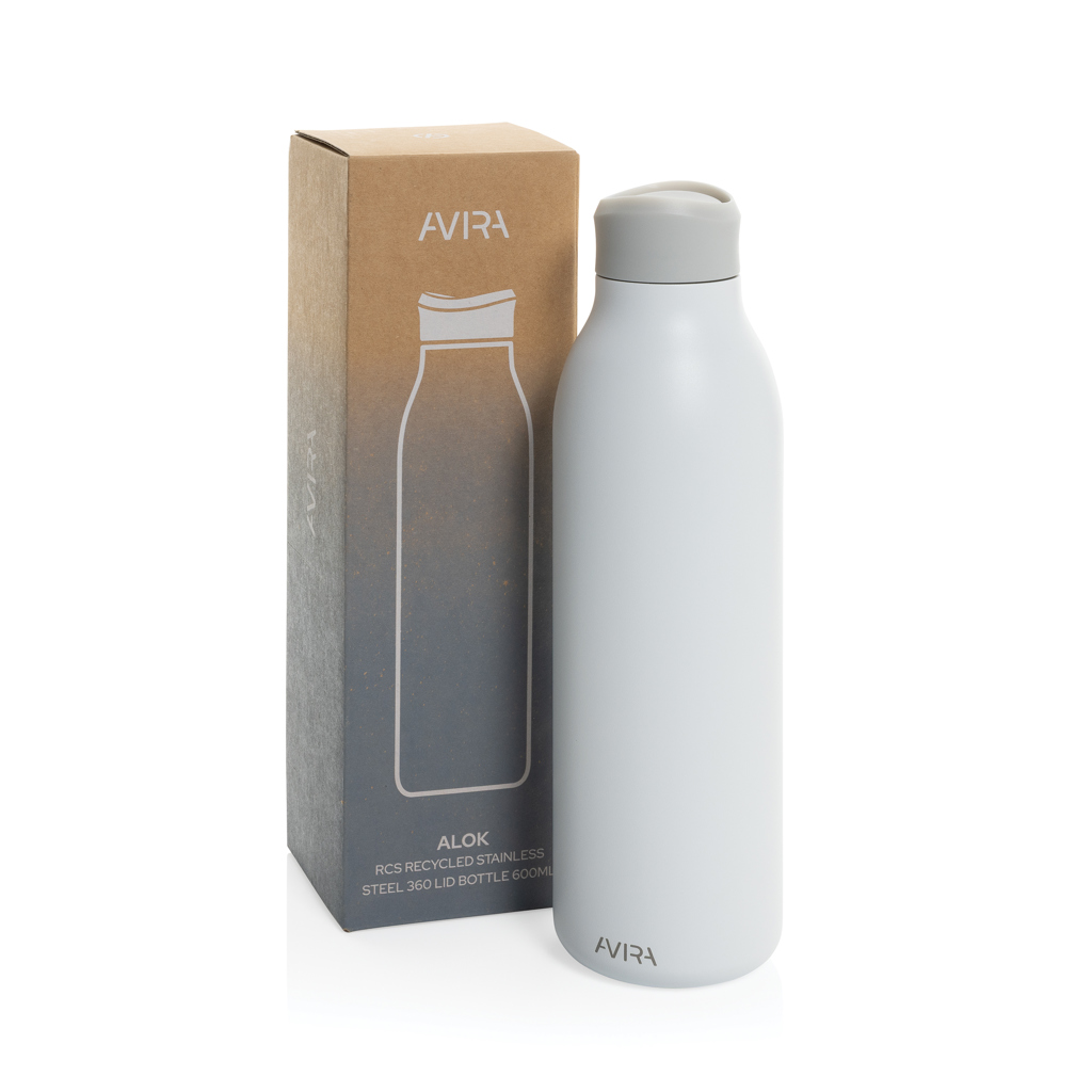 Botella agua Avira Alok RCS Re-Steel 360 de 600 ml