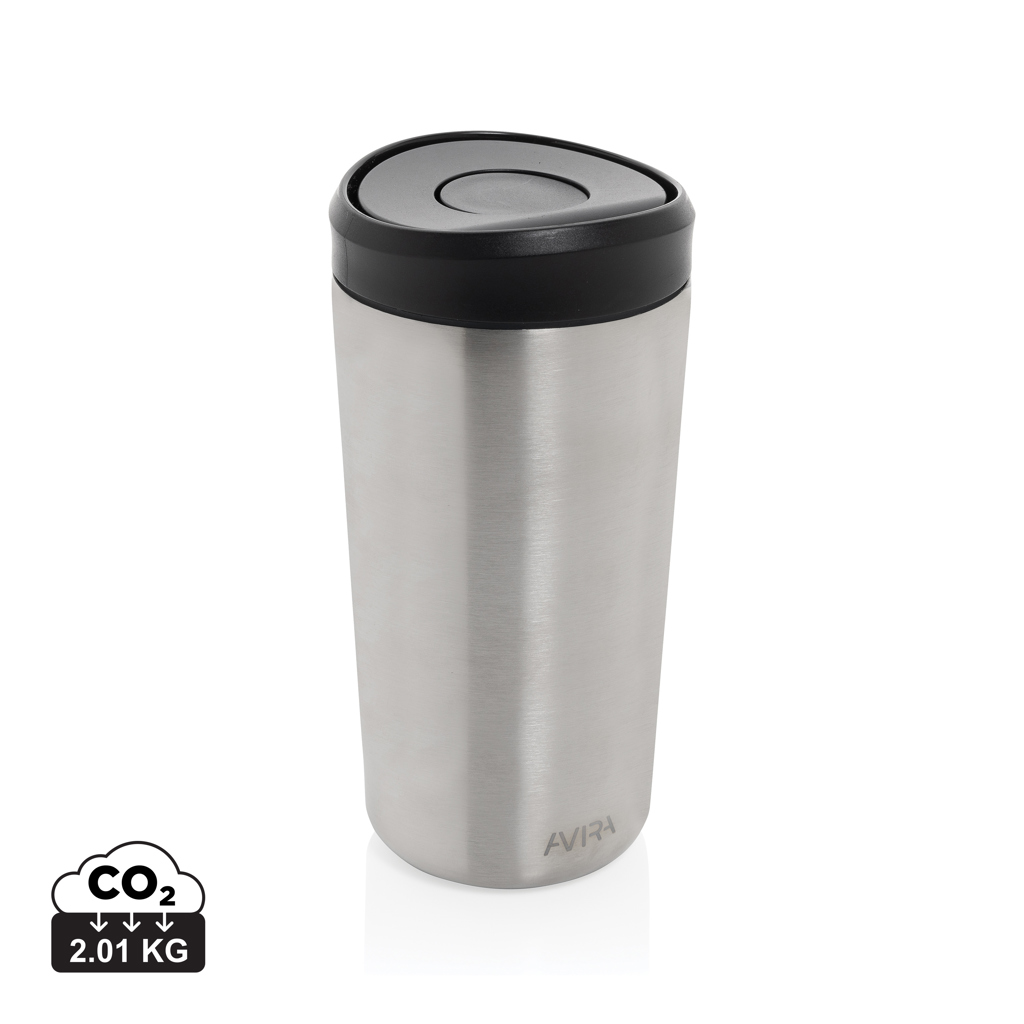 plata Taza Avira Alix acero inoxidable RCS clik 400 ml