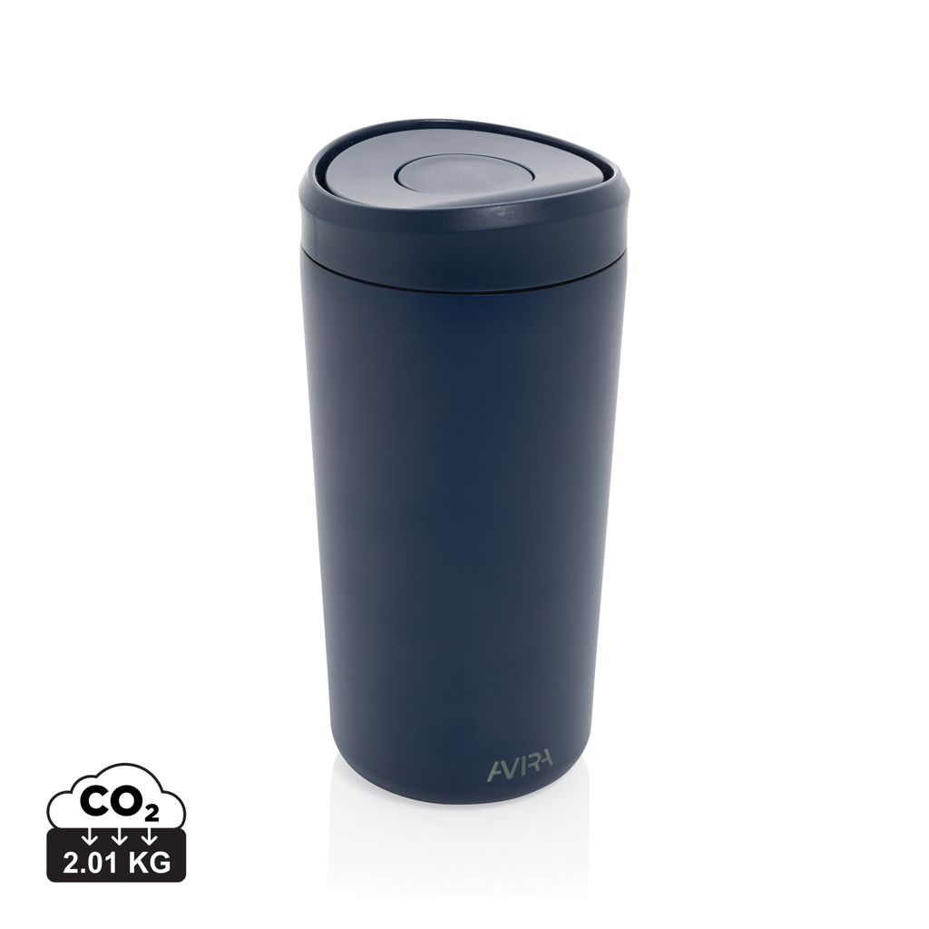 azul marino Taza Avira Alix acero inoxidable RCS clik 400 ml
