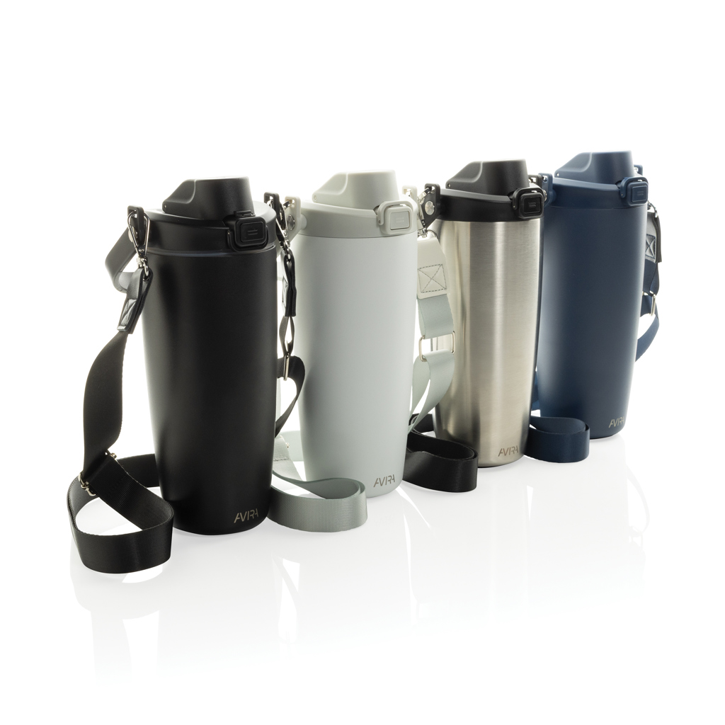 Picture of Avira Ayala RCS re-steel duosip lockable crossbody tumbler