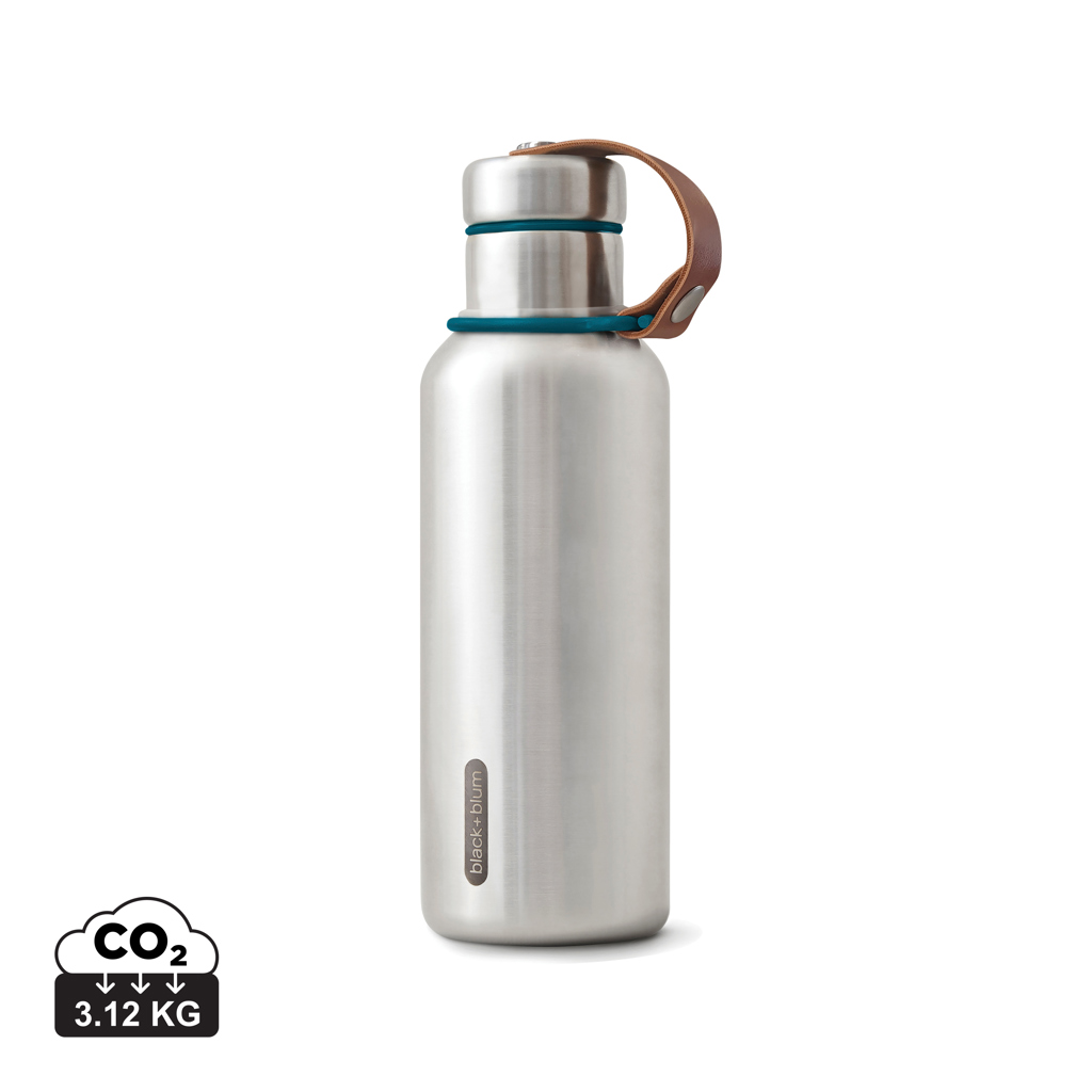 turquesa Botella de Agua Black+Blum térmica pequeña 500 ml