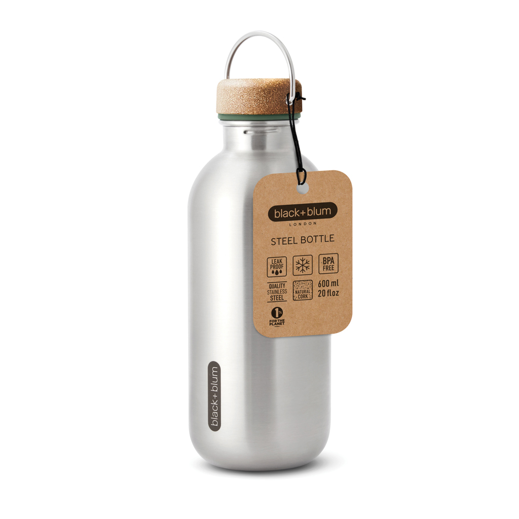 Picture of Black+Blum Steel Water Bottle 600ml