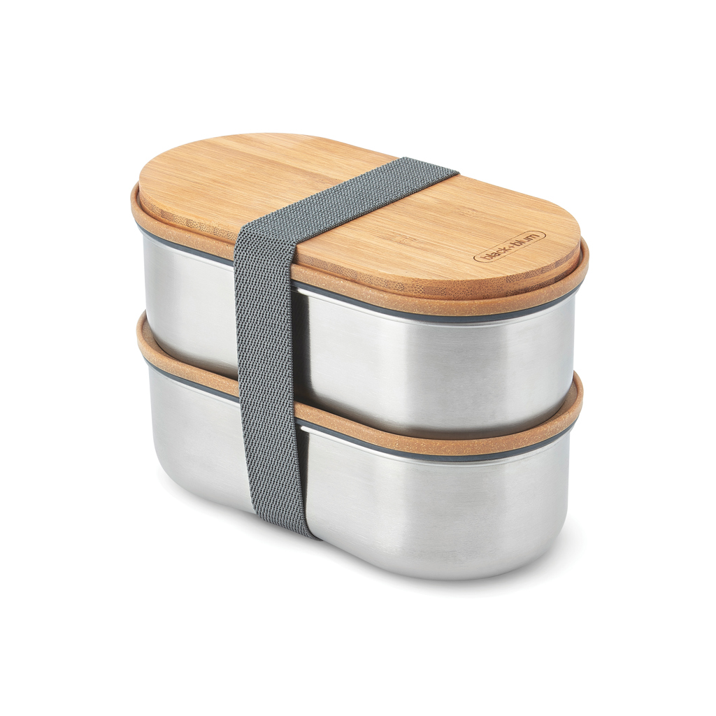Picture of Black+Blum Stainless Steel Double Bento Box