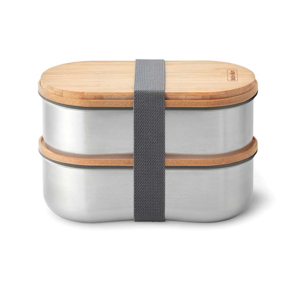 Picture of Black+Blum Stainless Steel Double Bento Box