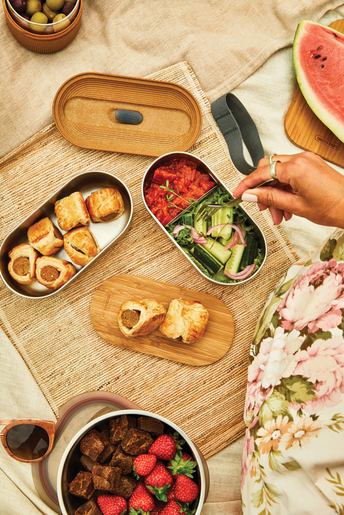 Picture of Black+Blum Stainless Steel Double Bento Box