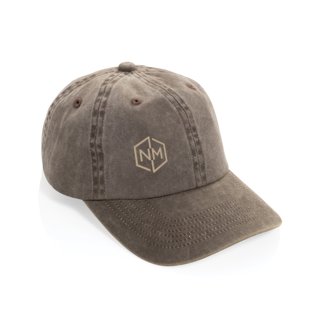Gorra BEAU AWARE™ de sarga de algodón 6 paneles y 270 g/m.
