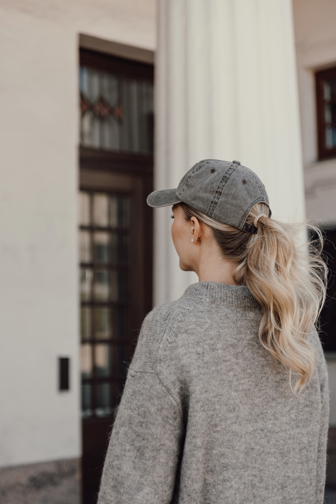 marron Gorra BEAU AWARE™ de sarga de algodón 6 paneles y 270 g/m.