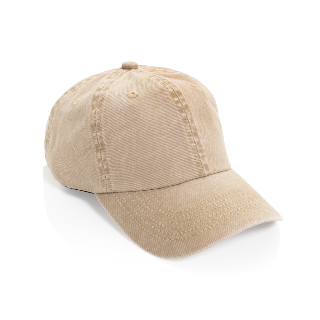 Gorra BEAU AWARE™ de sarga de algodón 6 paneles y 270 g/m.