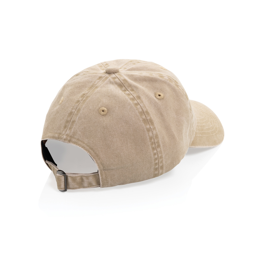 Gorra BEAU AWARE™ de sarga de algodón 6 paneles y 270 g/m.