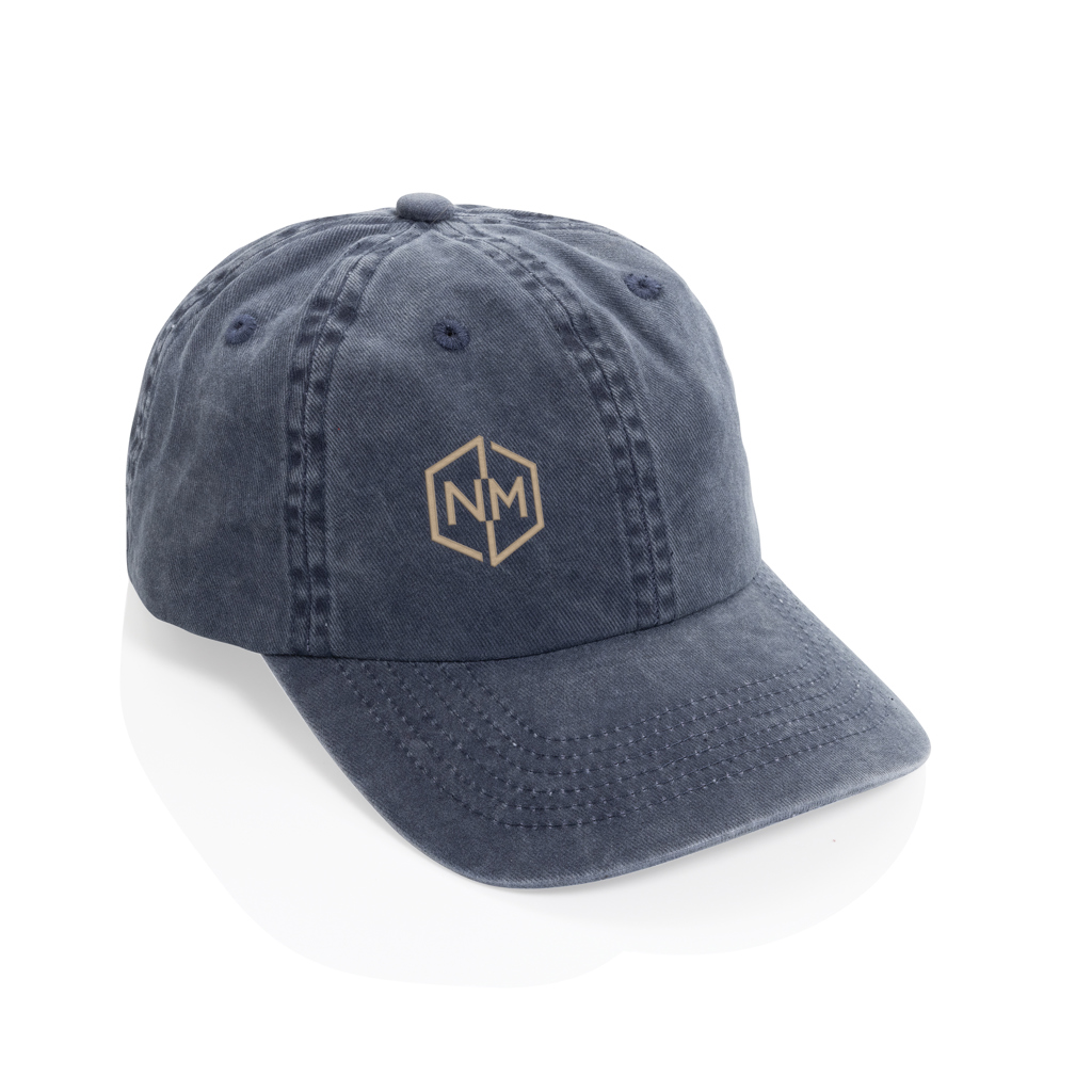 Gorra BEAU AWARE™ de sarga de algodón 6 paneles y 270 g/m.