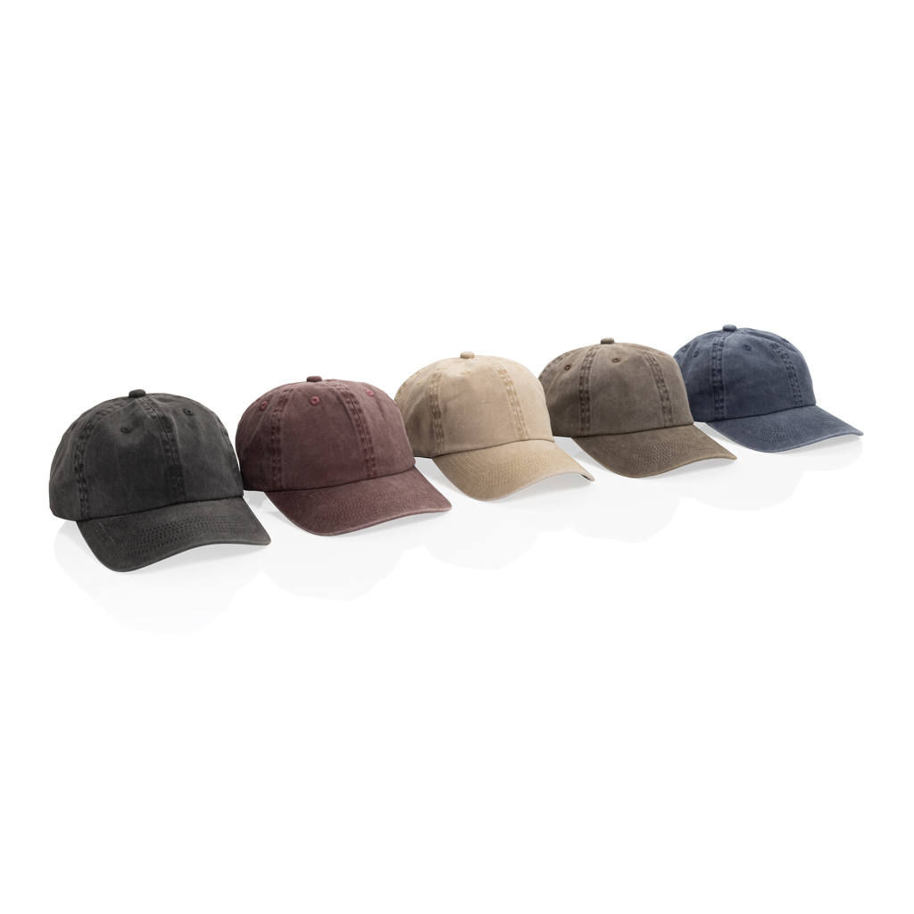 Gorra BEAU AWARE™ de sarga de algodón 6 paneles y 270 g/m.