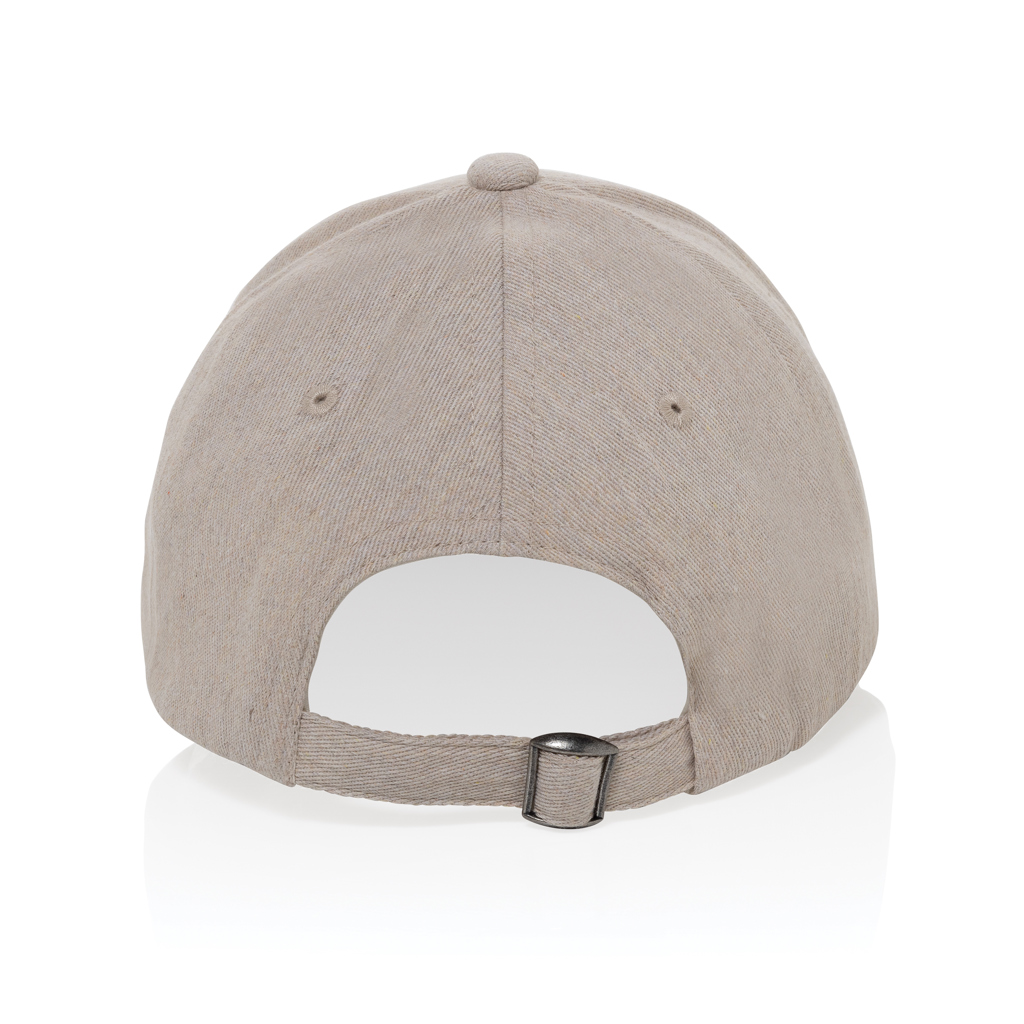Picture of Milo AWARE™ recycled heather 6 panel cap 200gr