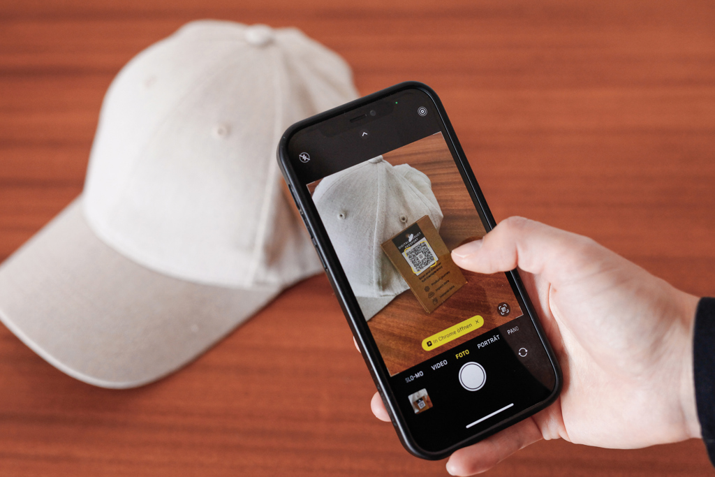 Picture of Milo AWARE™ recycled heather 6 panel cap 200gr