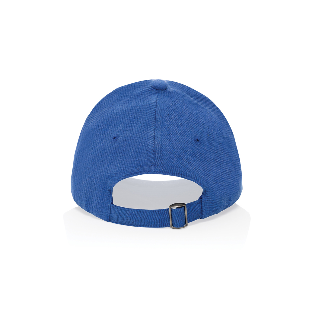 Gorra 6 paneles tejido jaspeado reciclado Milo AWARE™200 gr